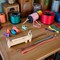 Adjustable Wooden Paracord Jig Bracelet Maker Kit - 5D DIY Bracelet Braiding & Weaving Tool Set - 8-13" Scaled Wooden Frame with Knotter Tools - Arts & Crafts Gift for Adults